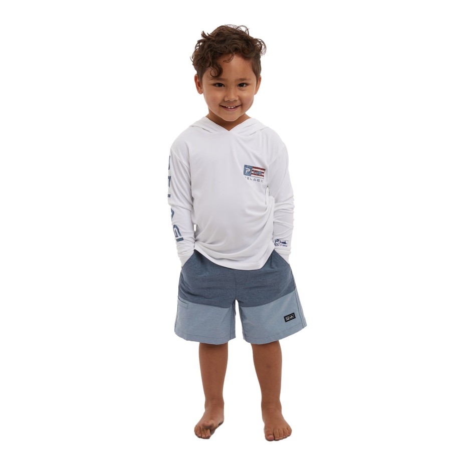 Apparel Kids 3T - 5T | Americamo Kid'S Aquatek Icon White