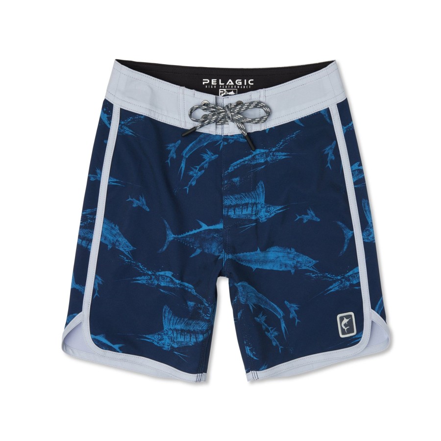 Apparel Fishing Shorts | Youth High Spot Navy