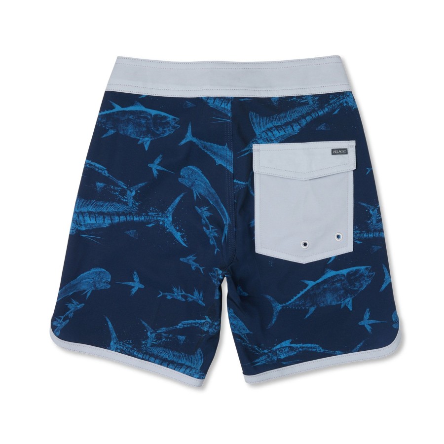 Apparel Fishing Shorts | Youth High Spot Navy