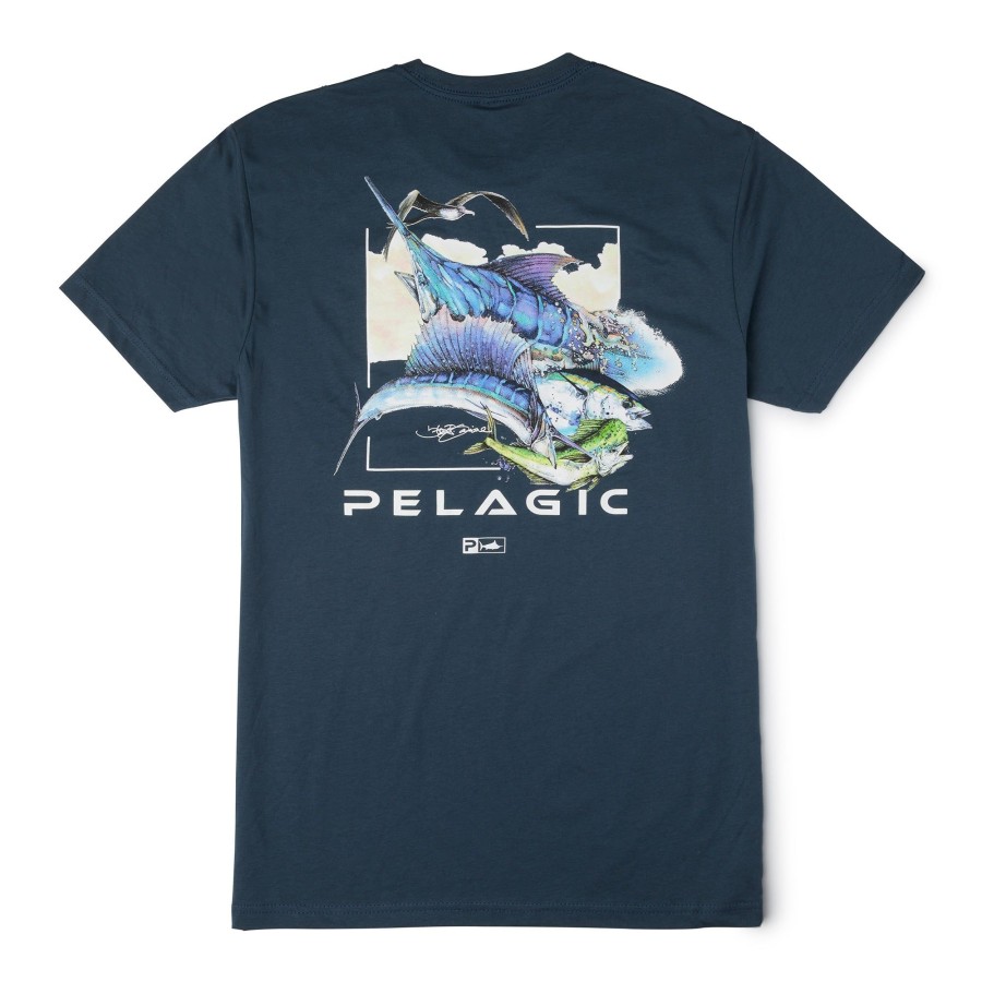 Apparel Fishing Shirts | Goione Slam SmoClearance Blue