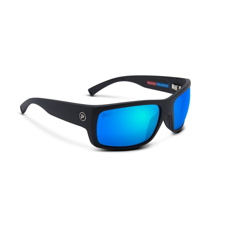 Eyewear Technology | Fish Whistle - Polarized Mineral Glass Black - Blue