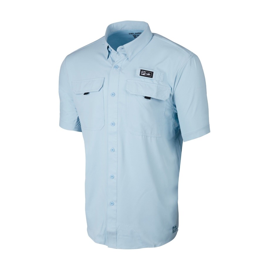 Apparel Button-Ups | Keys Light Blue