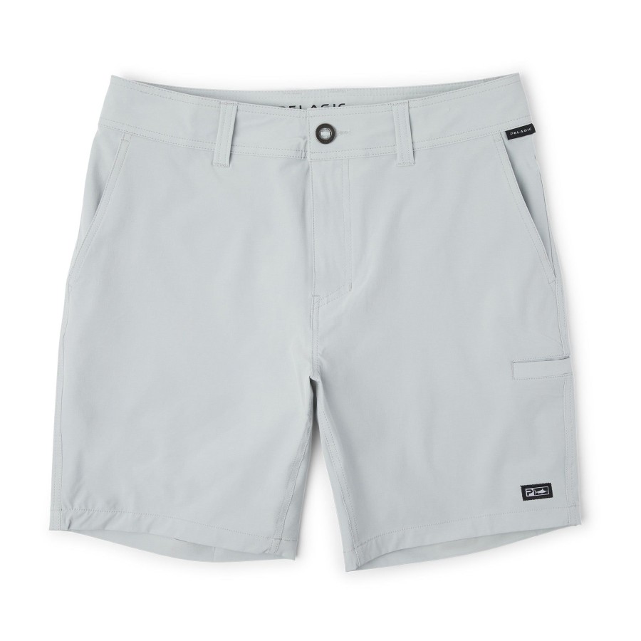 Apparel Fishing Shorts | Mako Light Grey