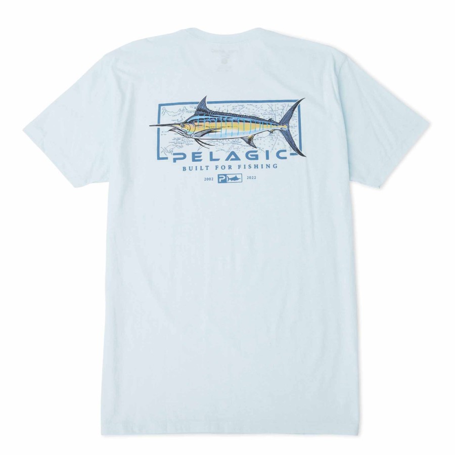 Apparel T-Shirts & Tank Tops | Marlin Mind Ice Blue