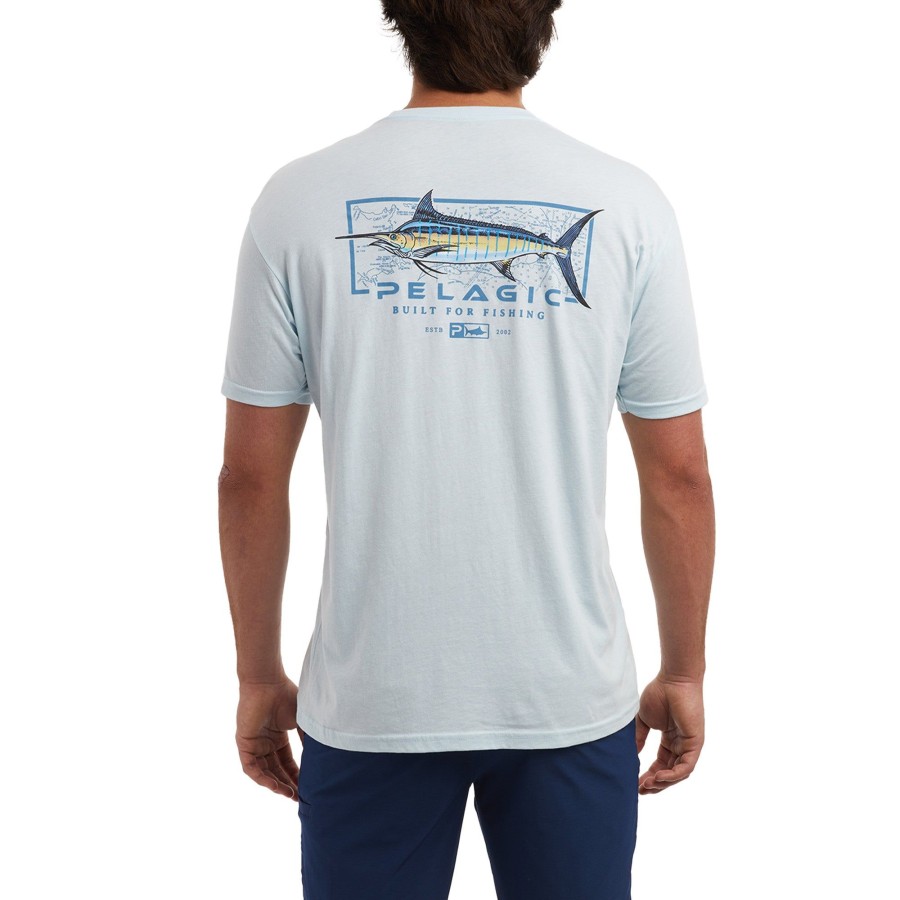 Apparel T-Shirts & Tank Tops | Marlin Mind Ice Blue