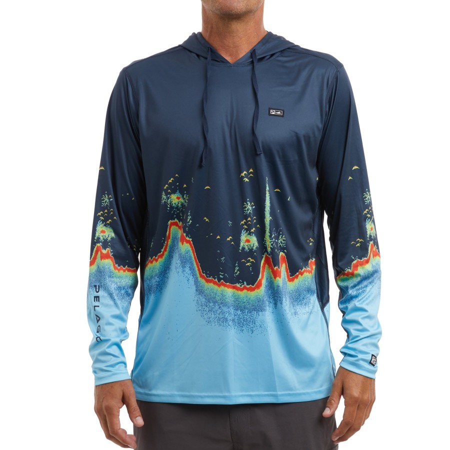 Apparel Fishing Shirts | Vaportek Navy