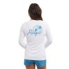 Apparel Fishing Shirts | Ws Aquatek Sunset Sails White